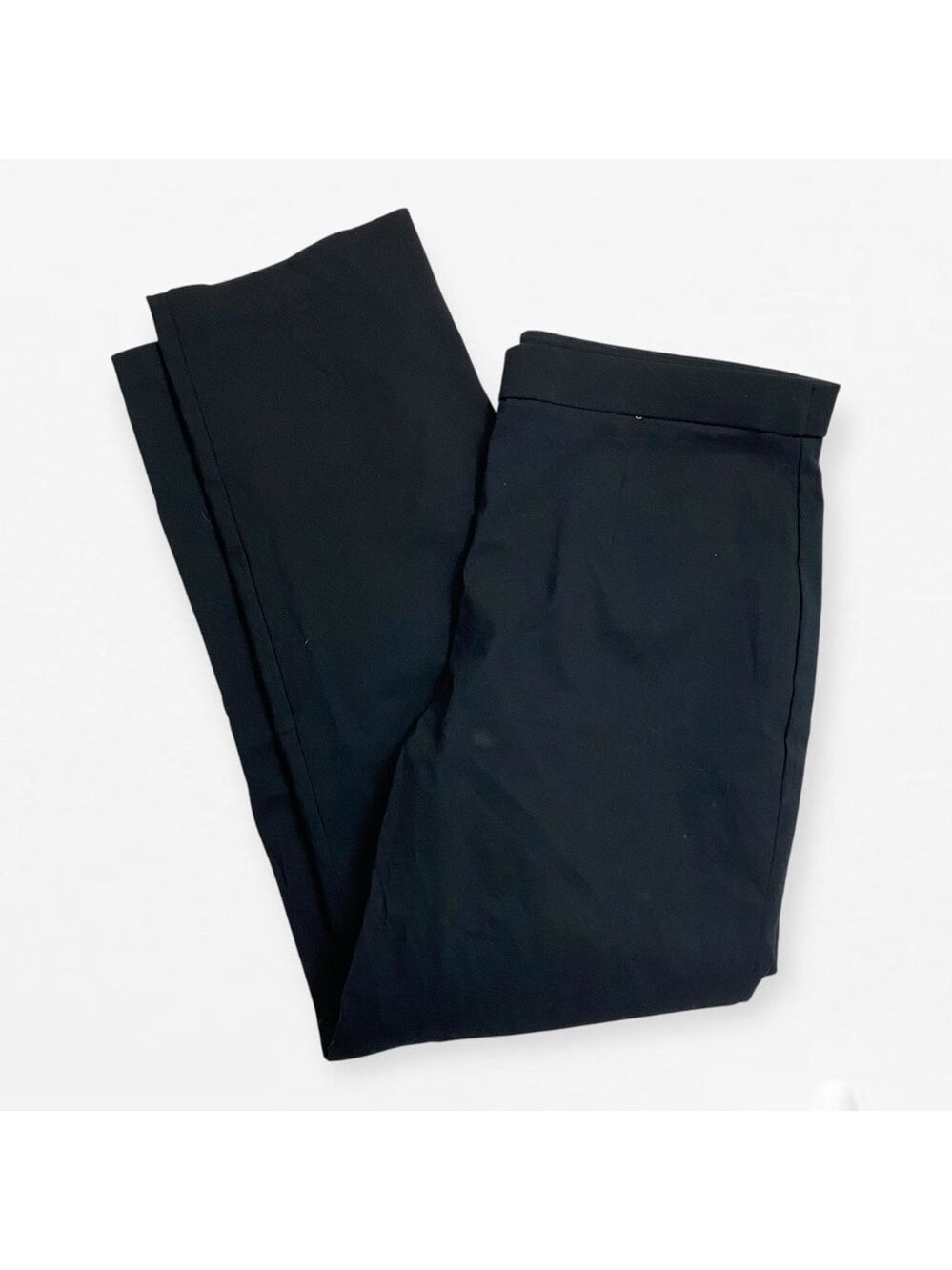 Prophecy Black stretch dress pants with Sleek Fit and Classic Style L